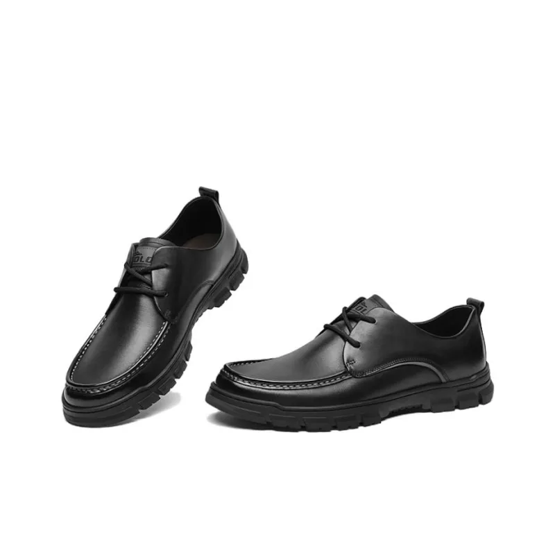 VOLO Dress Shoes Men Low Top Black/Gray-3