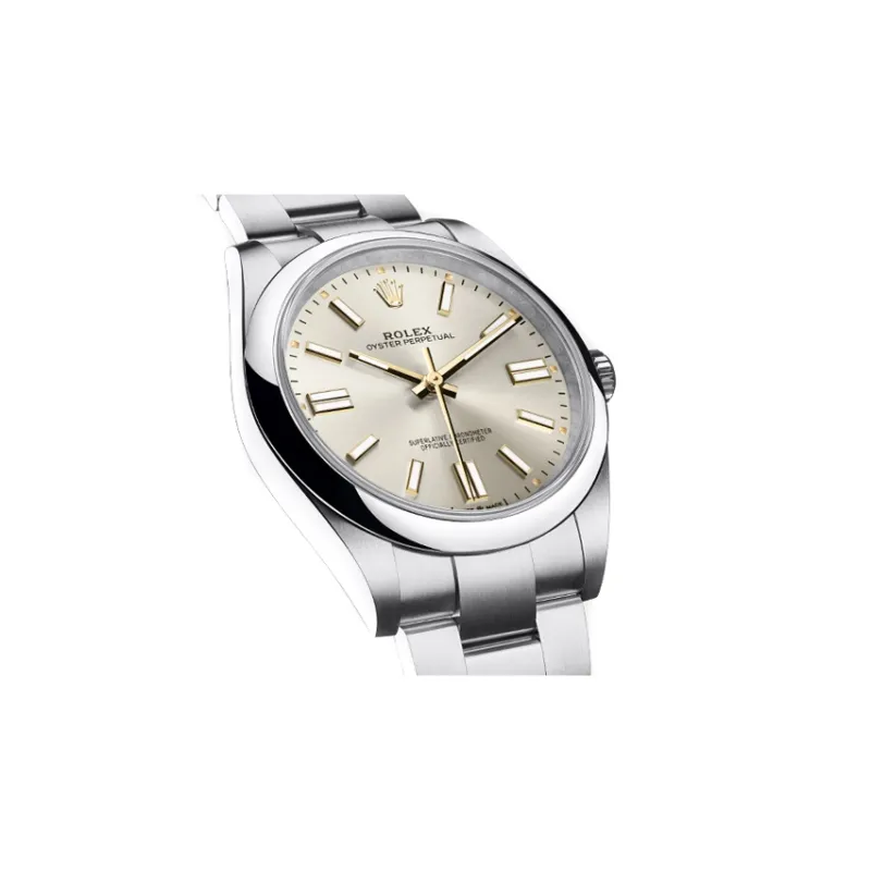 ROLEX Oyster Perpetual Automatic Mechanical Movement Women's Watch 31mm Silver Dial Oystersteel Case Oystersteel Strap-2