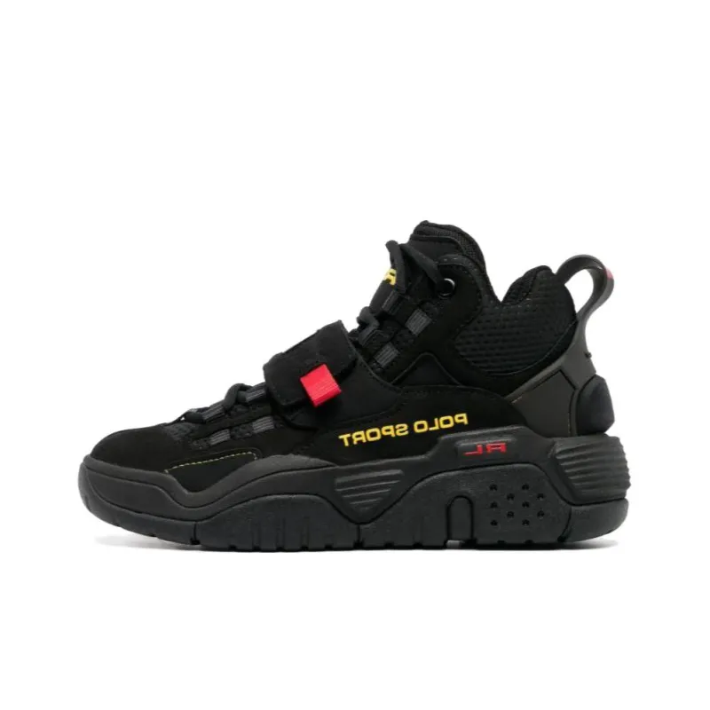 Polo Ralph Lauren Panelled High-top Sneakers-0