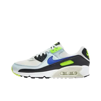Nike Air Max 90 White Blue Tint Volt Women's