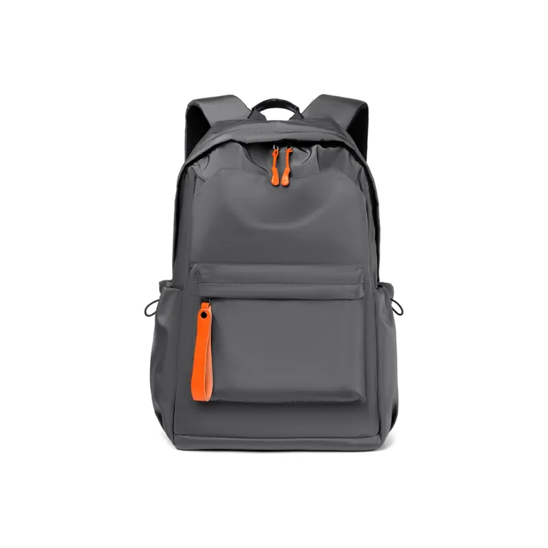 TYMON Fabric Laptop Backpack Regular Unisex Black/Gray-3