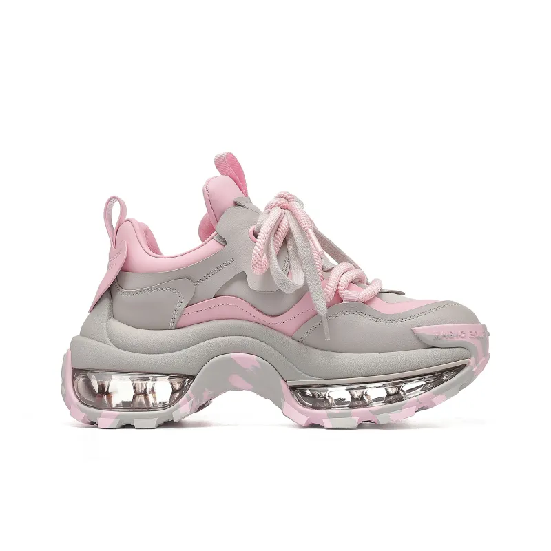 LEECAT STUDIO Cushioning Rebound Height Increasing Abrasion Resistant Breathable Low Top Casual Shoes Women's-8