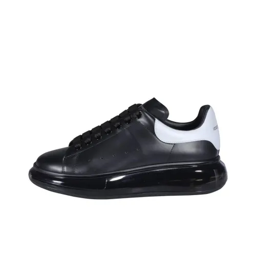 Alexander McQueen Skateboard Shoes Men Low-Top Black/Blue