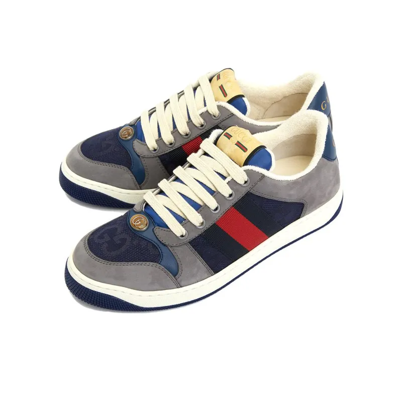 GUCCI Gg Screener 'Grey Navy'-1