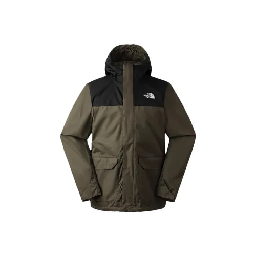 THE NORTH FACE City Outdoor Collection Windbreaker Jackets Unisex Green