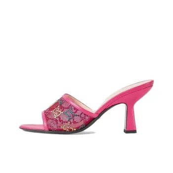 GUCCI Slide Slippers Women's Pink