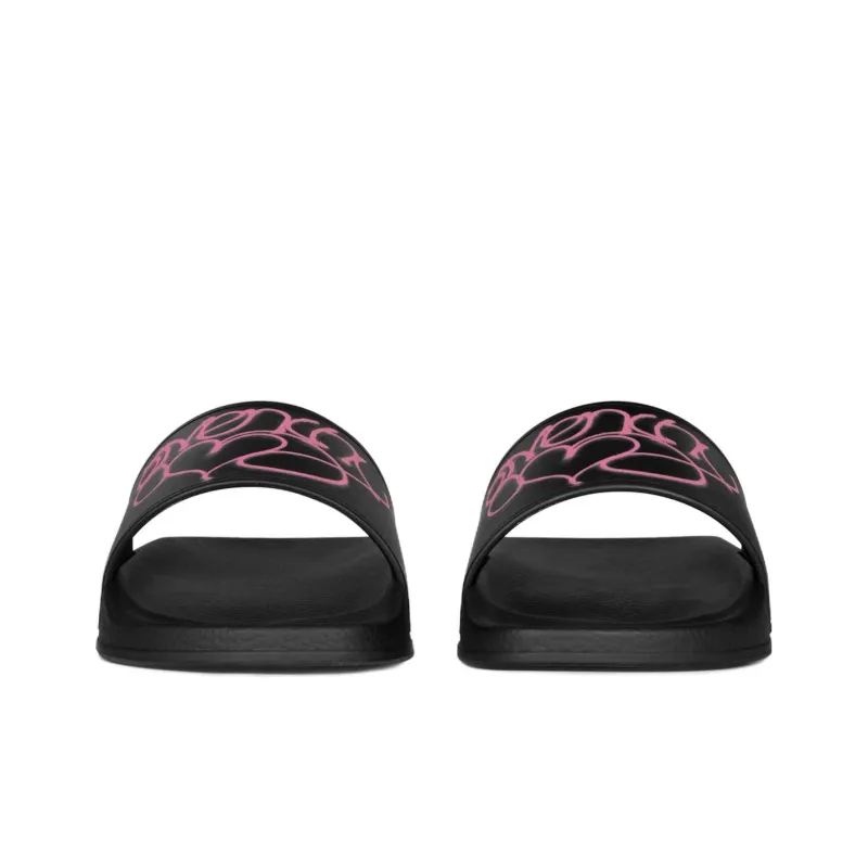 Givenchy Love Slide Slippers Women's Black-1
