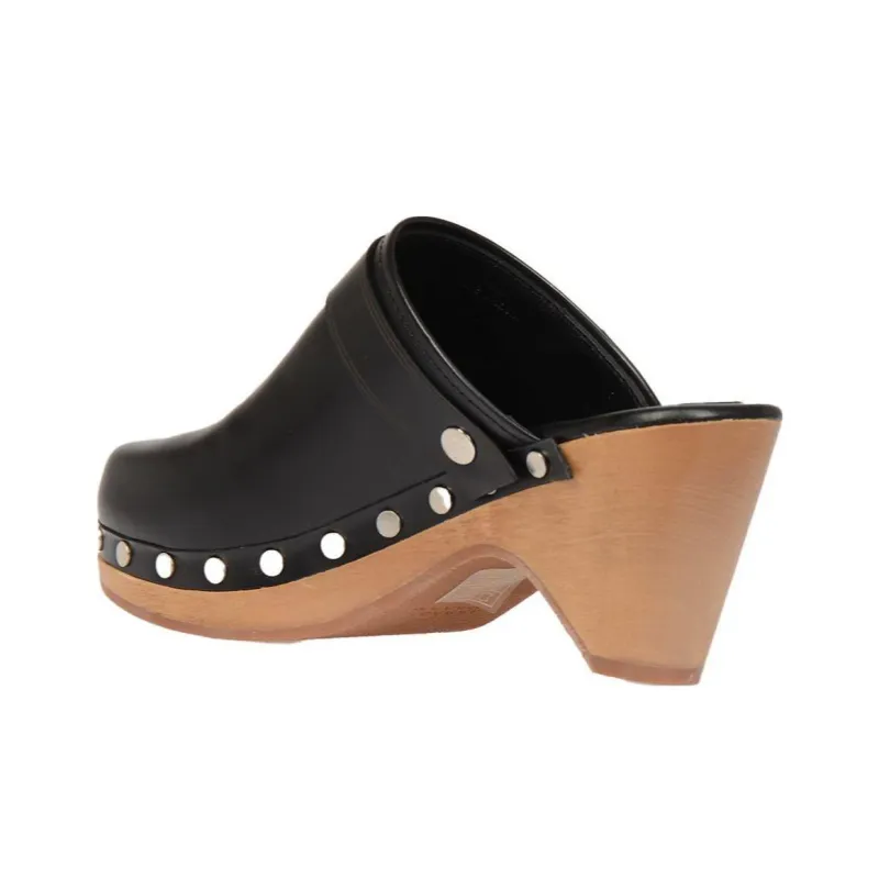 ISABEL MARANT Stud-decorated Mid-heel Mules-3