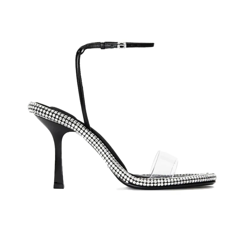 Alexander Wang Nima Strap Sandals Women's Black-1