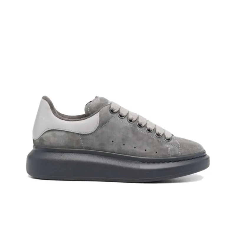 Alexander McQueen Oversized Sneaker 'Grey Suede'-1