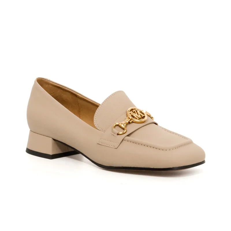 VMe Loafers Unisex Low Top Ecru/Khaki-9