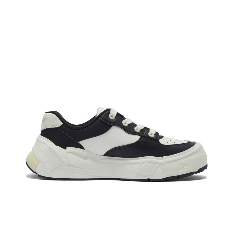 LiNing Wuji BR Slip Resistant Cushioning Low Top Skateboard Shoes Men's Black-1