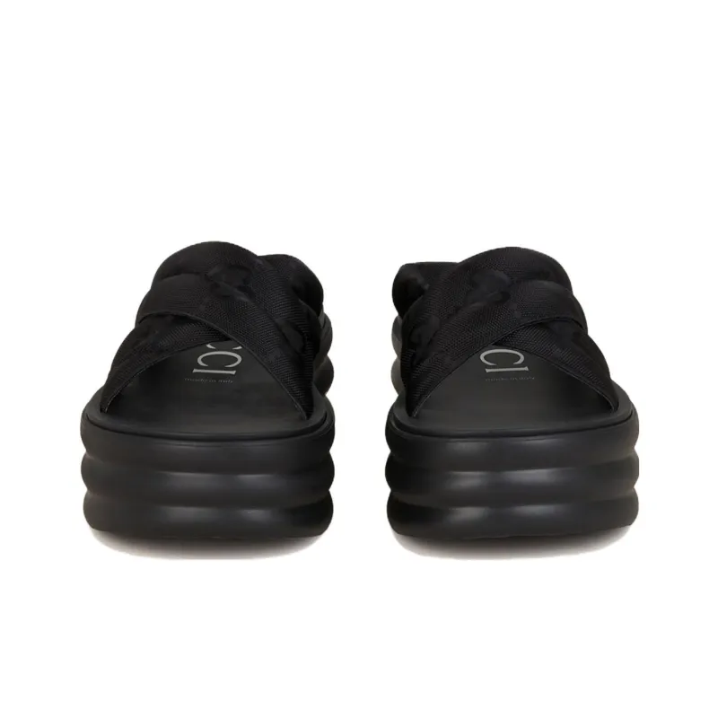 GUCCI Craze Slide Slippers Women's Black-4