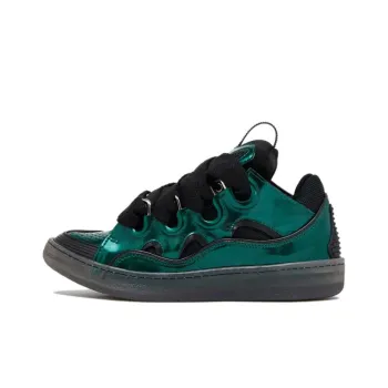 Lanvin Curb Low Top Skateboard Shoes Men's Black