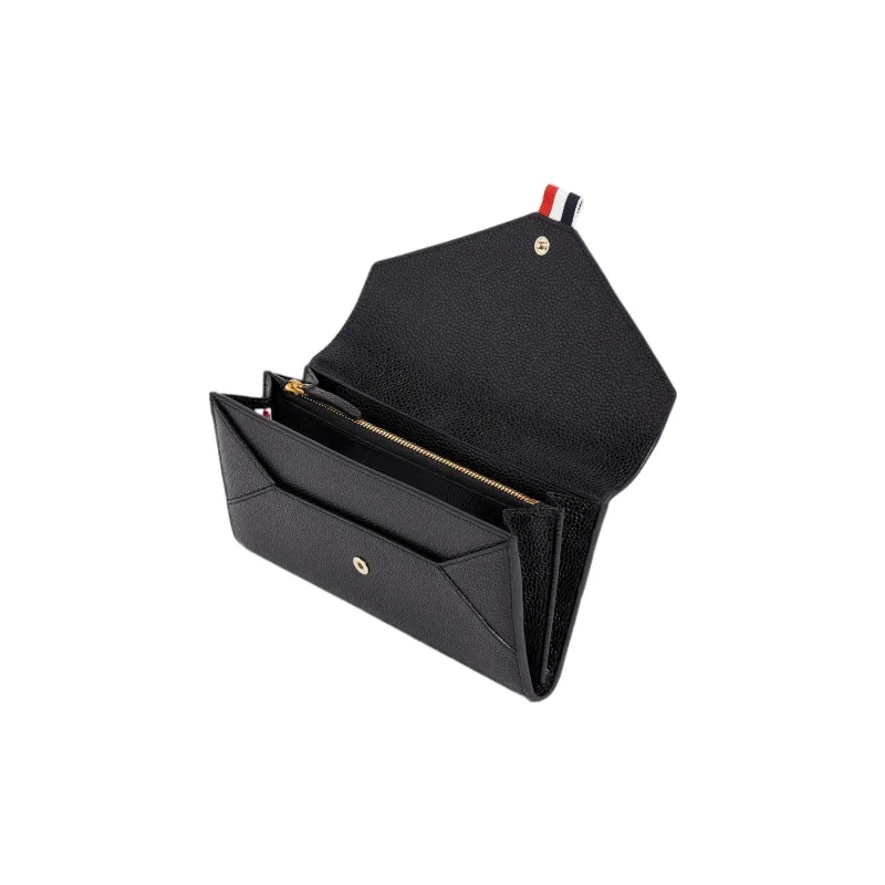 THOM BROWNE Logo Printed Envelope Continental Wallet-2