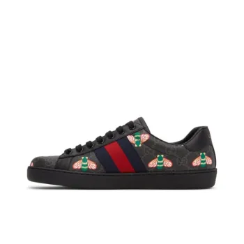 GUCCI Ace Bee Print Black