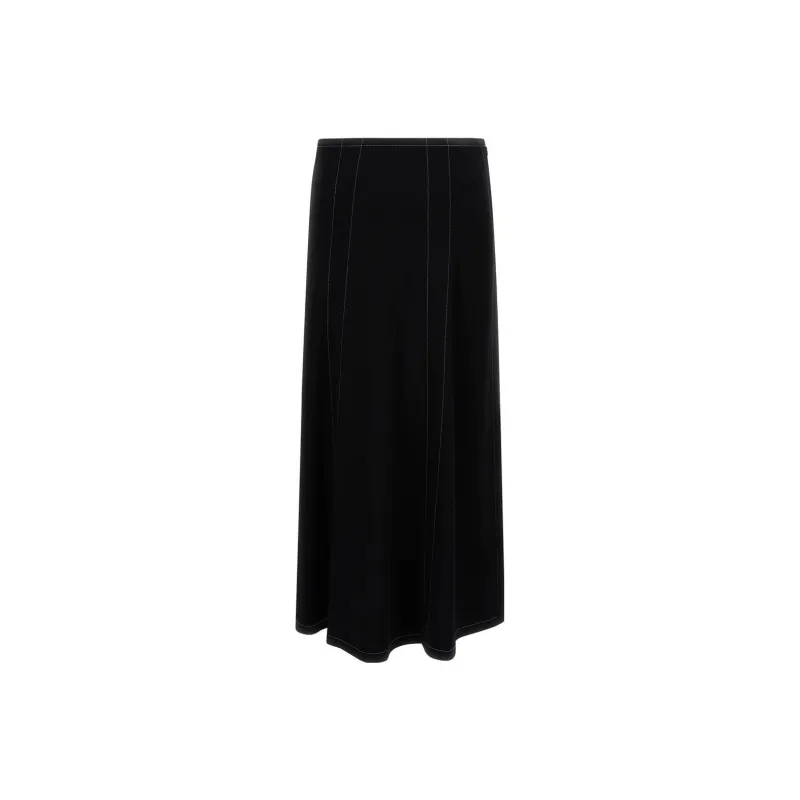 Stella McCartney Front Slit Midi Skirt-1