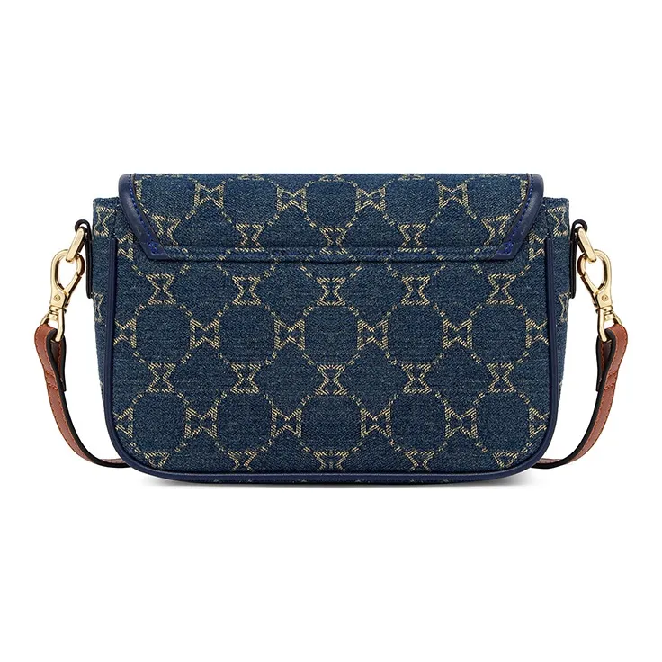 MashaLanti Denim Bags Shoulder Bag, Crossbody Bag Regular Women's Royal Blue-3