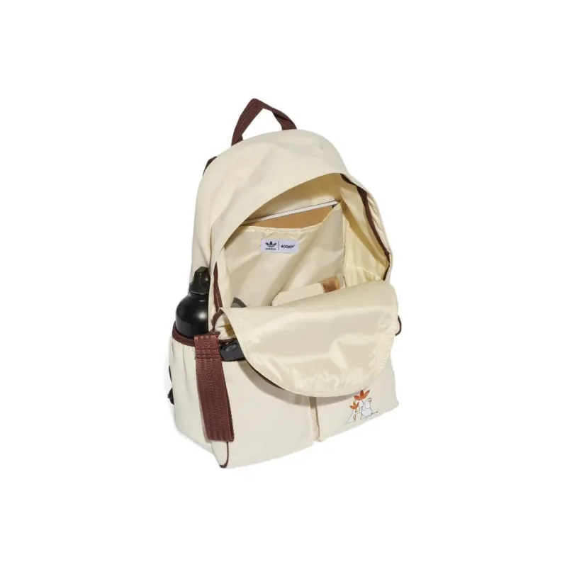 Adidas Originals Polyester Laptop Backpack Regular Unisex Beige-3