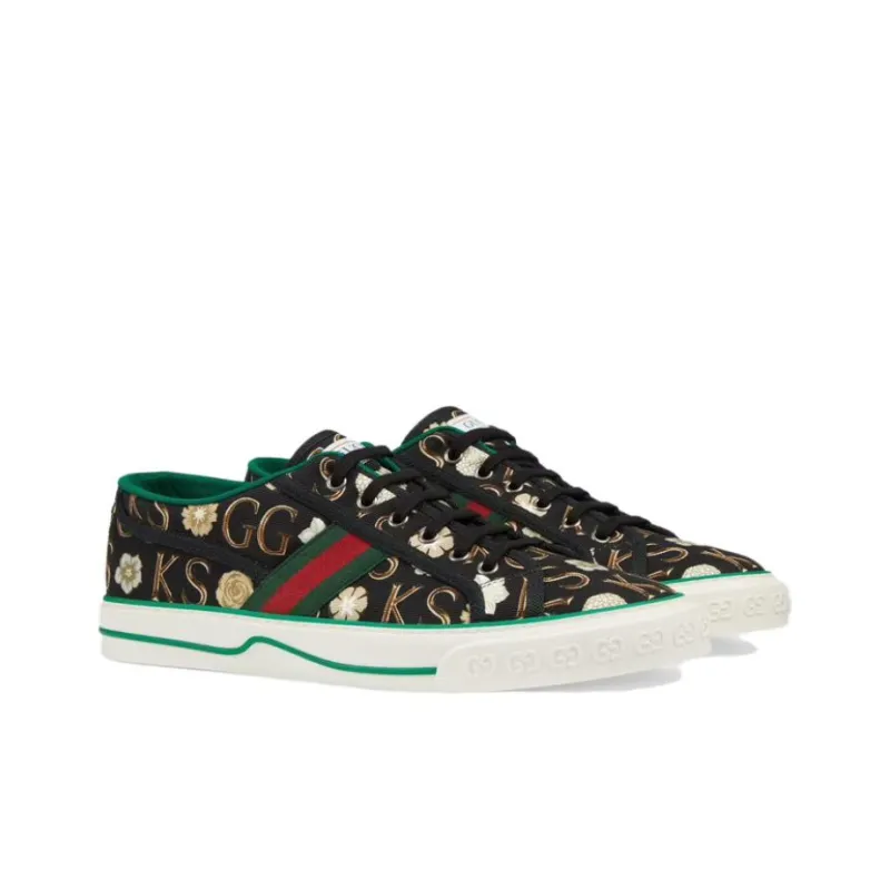 GUCCI Ken Scott X GUCCI Tennis 1977 'Black Monogram'-1