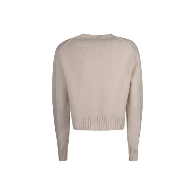 Lanvin Cropped Knitted Jumper-1