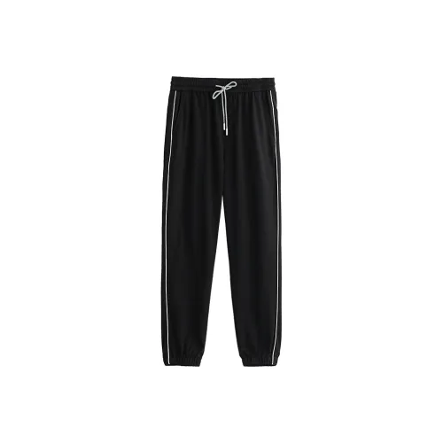 GOLF Knitted Sweatpants Men Black