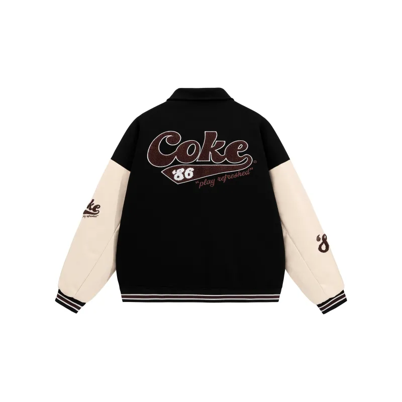 Coca-Cola Puffer Jacket Coat Unisex-1