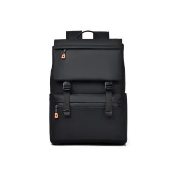 TYMON Oxford Backpack Large Size Unisex Black/Dark Gray