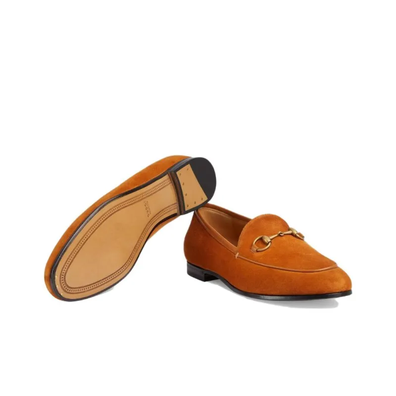 GUCCI Jordaan Suede Loafers-5