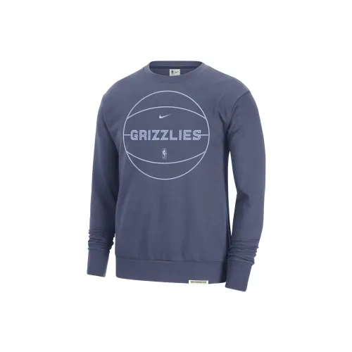 Nike Sweatshirts Men Diffused Blue