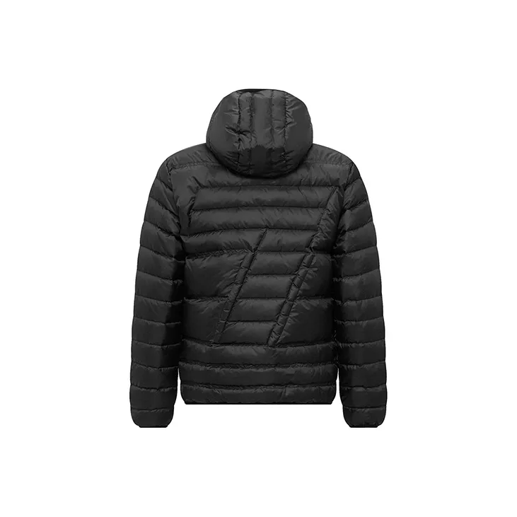 EMPORIO ARMANI Logo-patch Hooded Jacket-1