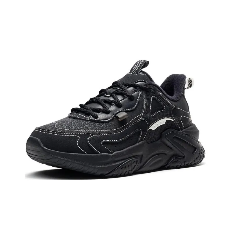 XTEP Nomadic Casual Shoes Women's Low Top Black-1