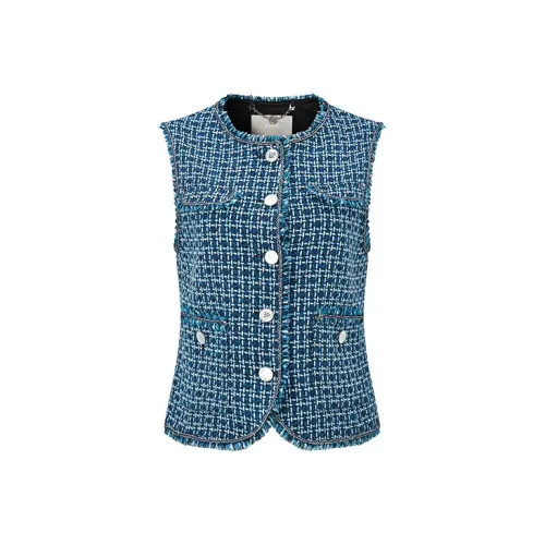 RARE Vests Women's Blue