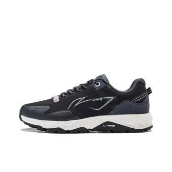 LiNing Gundam Cushioning Anti Slip And Wear Resistant Low Top Running Shoes Women's Black