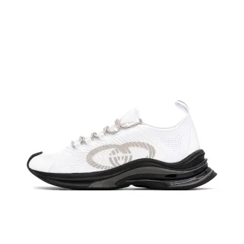 GUCCI RUN Low Top Sports Casual Shoes Men's White