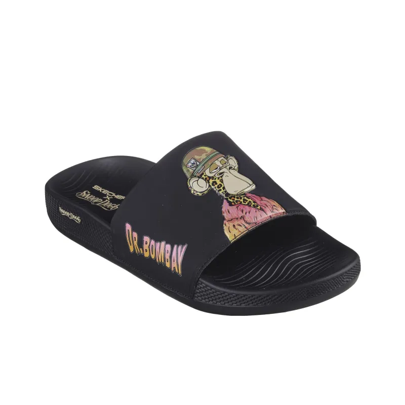 Snoop Dogg x Skechers Hyper Slide Slippers Men's Black-2