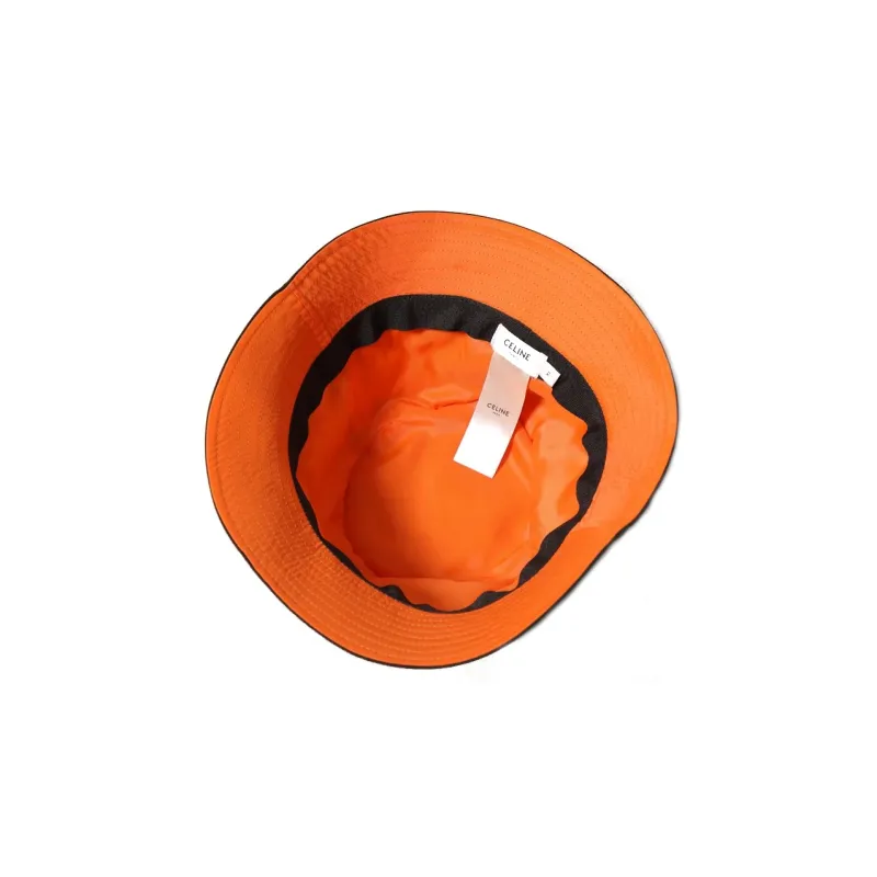 CELINE Bucket Hat In Vinyl Twill-2
