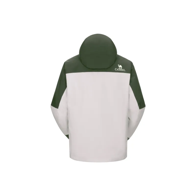 CAMEL All weather Waterproof Windbreaker Jacket Unisex-4