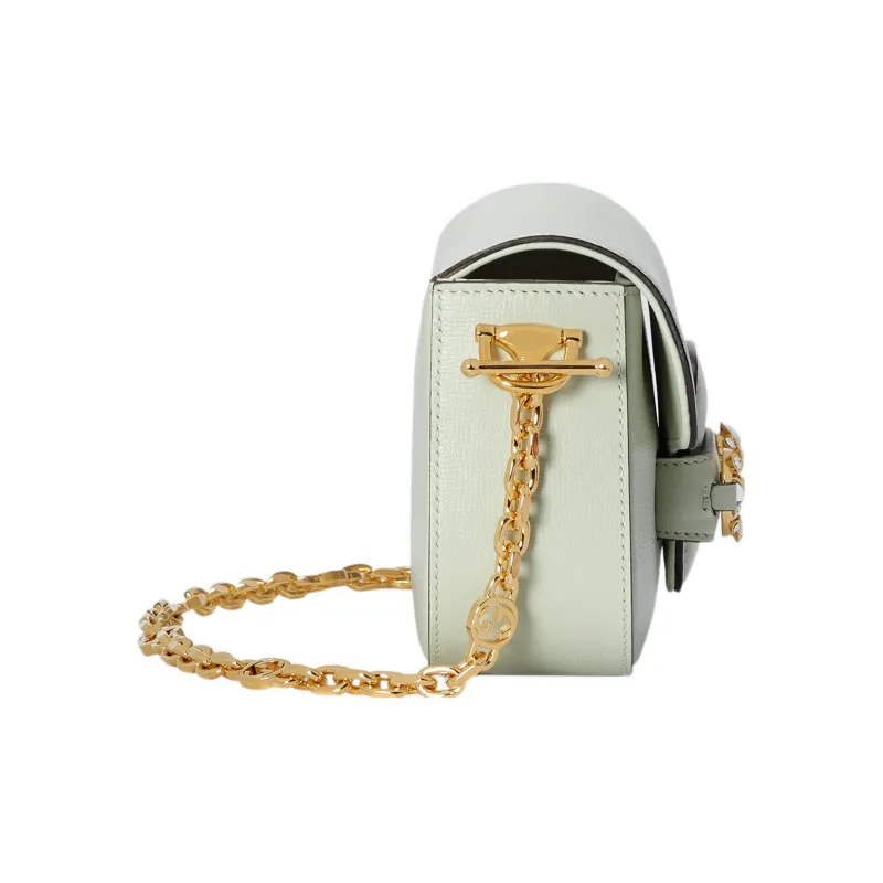 GUCCI Horsebit 1955 Leather Shoulder Bag, Baguette Bag, Crossbody Bag, Shoulder Bag Women's-3