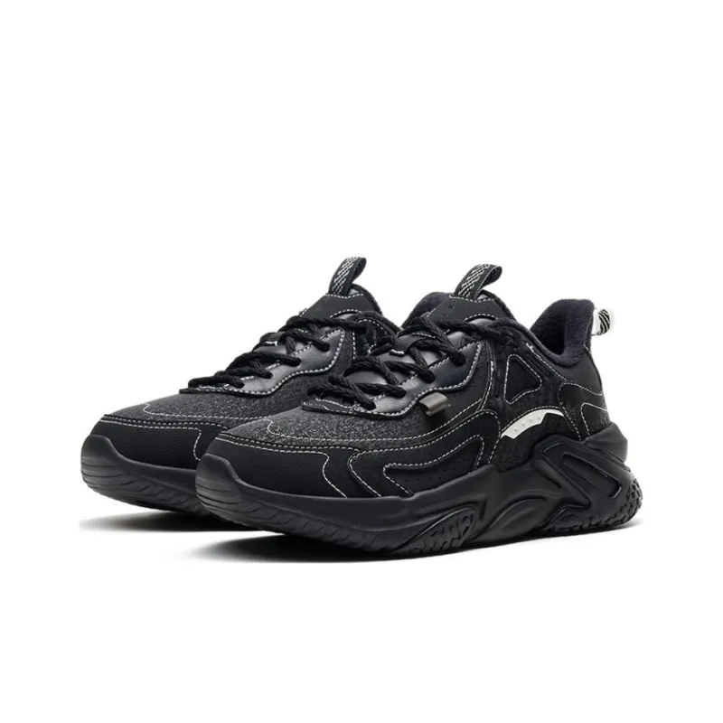 XTEP Nomadic Casual Shoes Women's Low Top Black-2