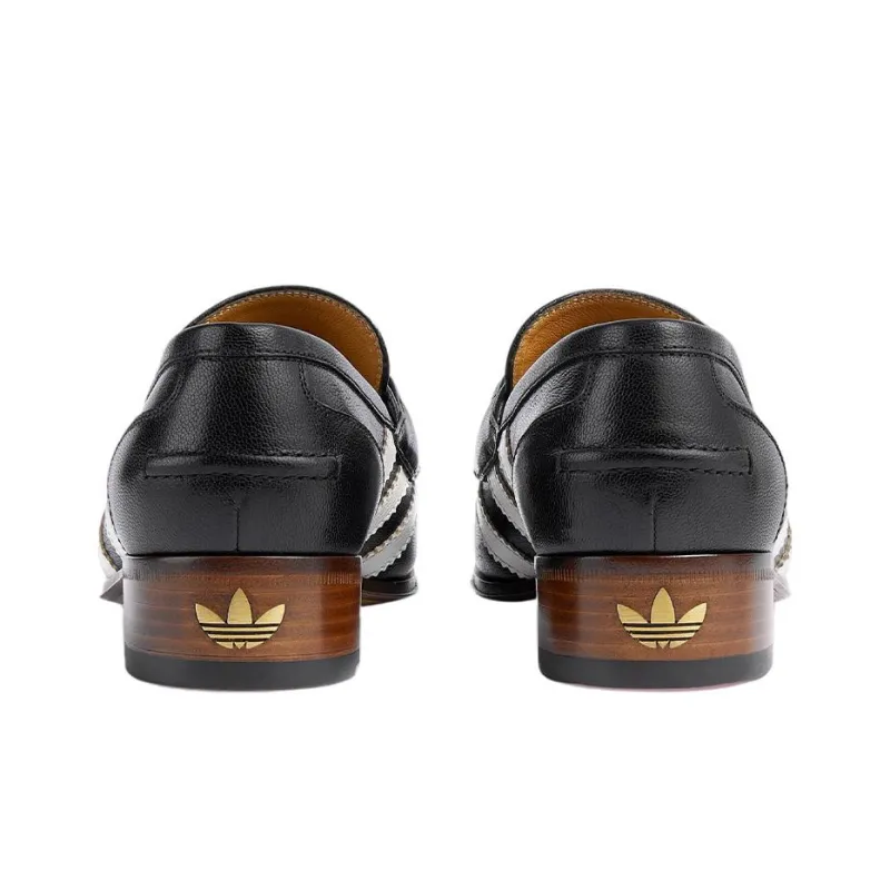 GUCCI Adidas X GUCCI Women's Loafer 'Black Leather' Women's-3