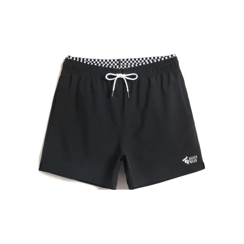 GAILANG Beach Shorts Men Black-1
