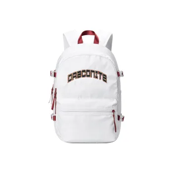 DRACONITE Polyester Student Backpack Regular Unisex White