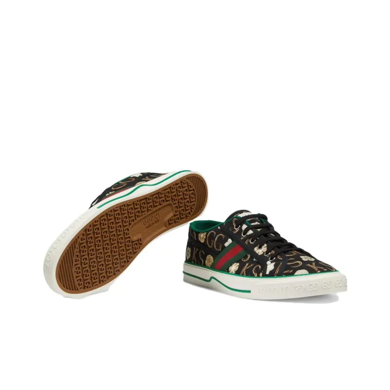 GUCCI Ken Scott X GUCCI Tennis 1977 'Black Monogram'-5