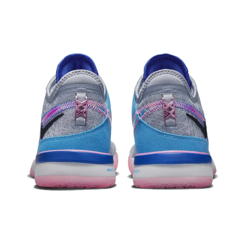 Nike Zoom LeBron Nxxt Gen 'Wolf Grey Pink Spell'-4