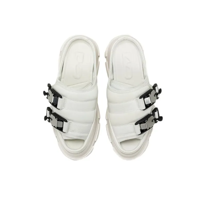 Both Gao Slide Slippers Men's White-5