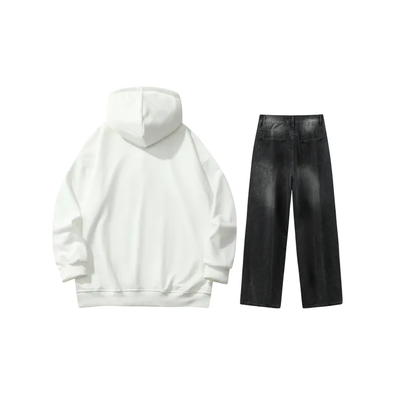 A.X.S.K Sweatshirt Sets Unisex-58