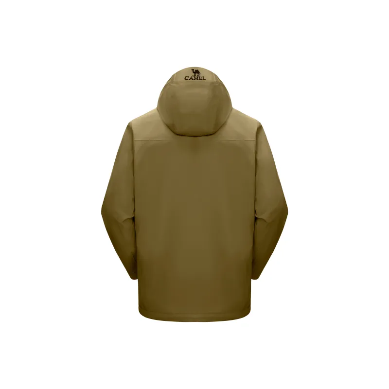 CAMEL Hiking And Climbing Waterproof Windproof 3 in 1 Fleece Liner Windbreaker Jacket Unisex-6