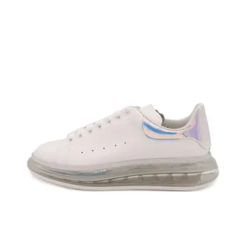 Alexander McQueen Oversized White Shock Pink