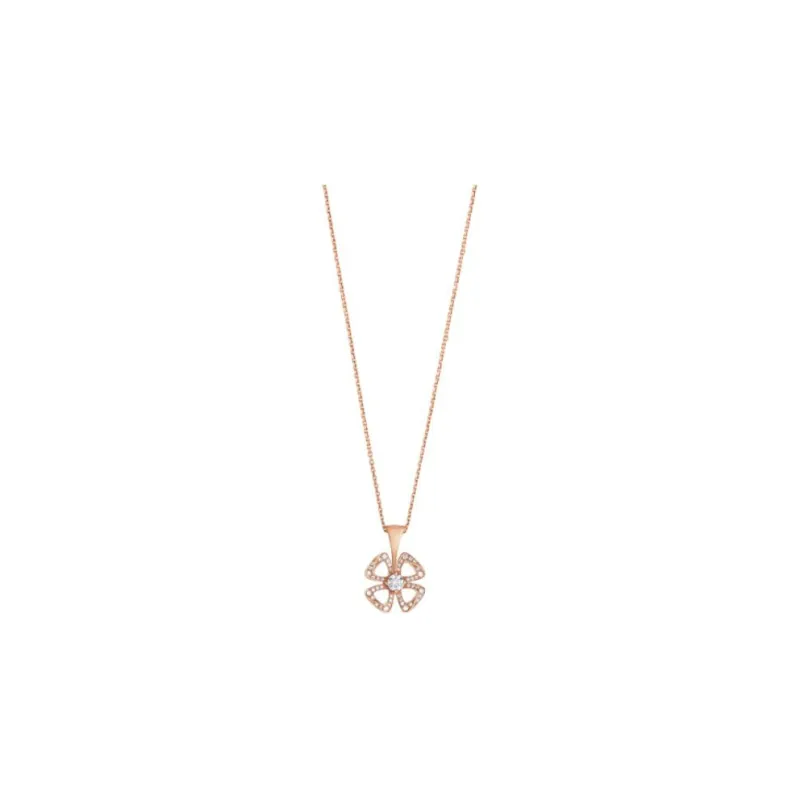 BVLGARI Fiorever Bloom Collection Karat Gold Necklaces Unisex-0